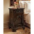 Design Toscano Queensbury Inn Gothic Revival Bedside Table AF2579